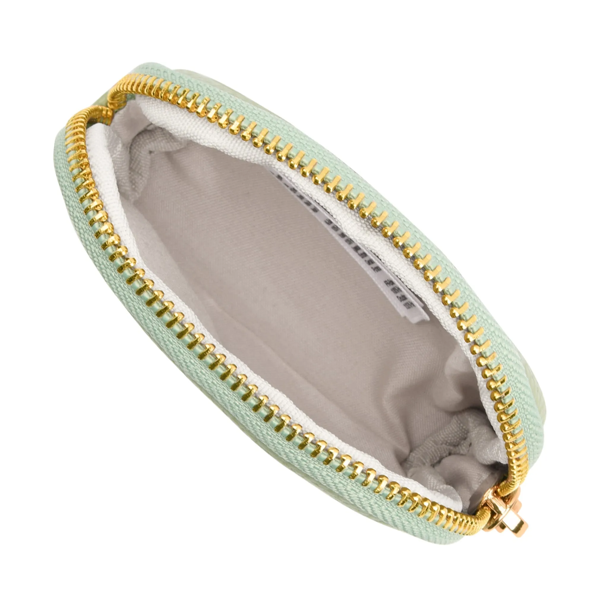 Accessorize London Women's Green Soft Crescent Coin Purse