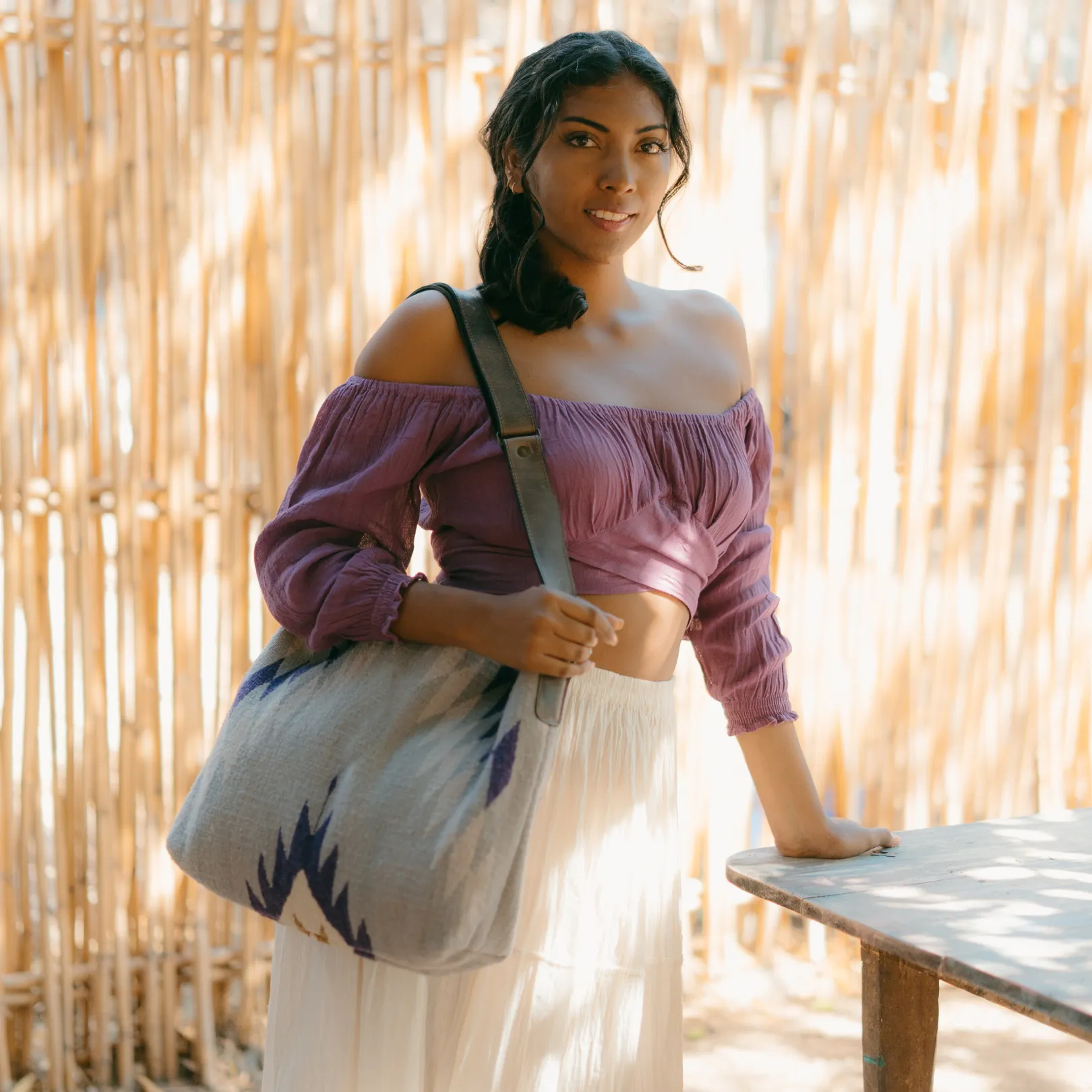 Amethyst Shoulder Bag