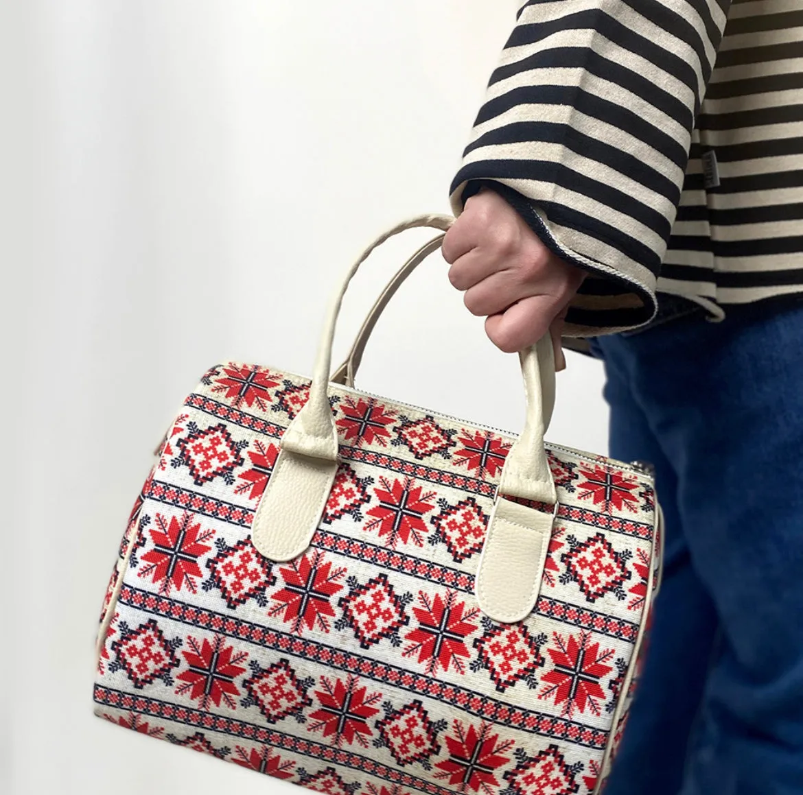 Barrel Purse “Pysanka”