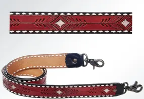 BLACK DIAMOND TOOLED PURSE STRAP