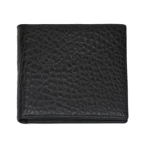 Black Snake Design WH Wallet with inner Zip Pocket