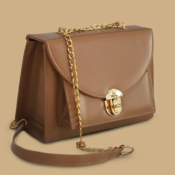 Brown Fancy Hand Bag for women