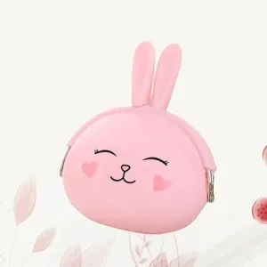 Cartoon Rabit Design Coin Case