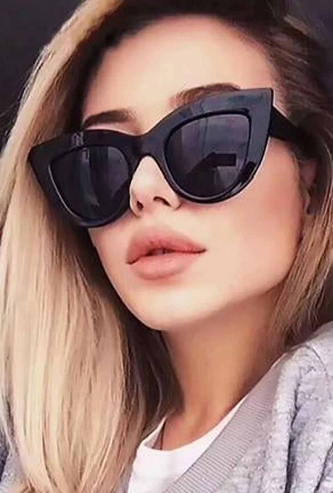 CATI - OVERSIZED CAT EYES SUNGLASSES