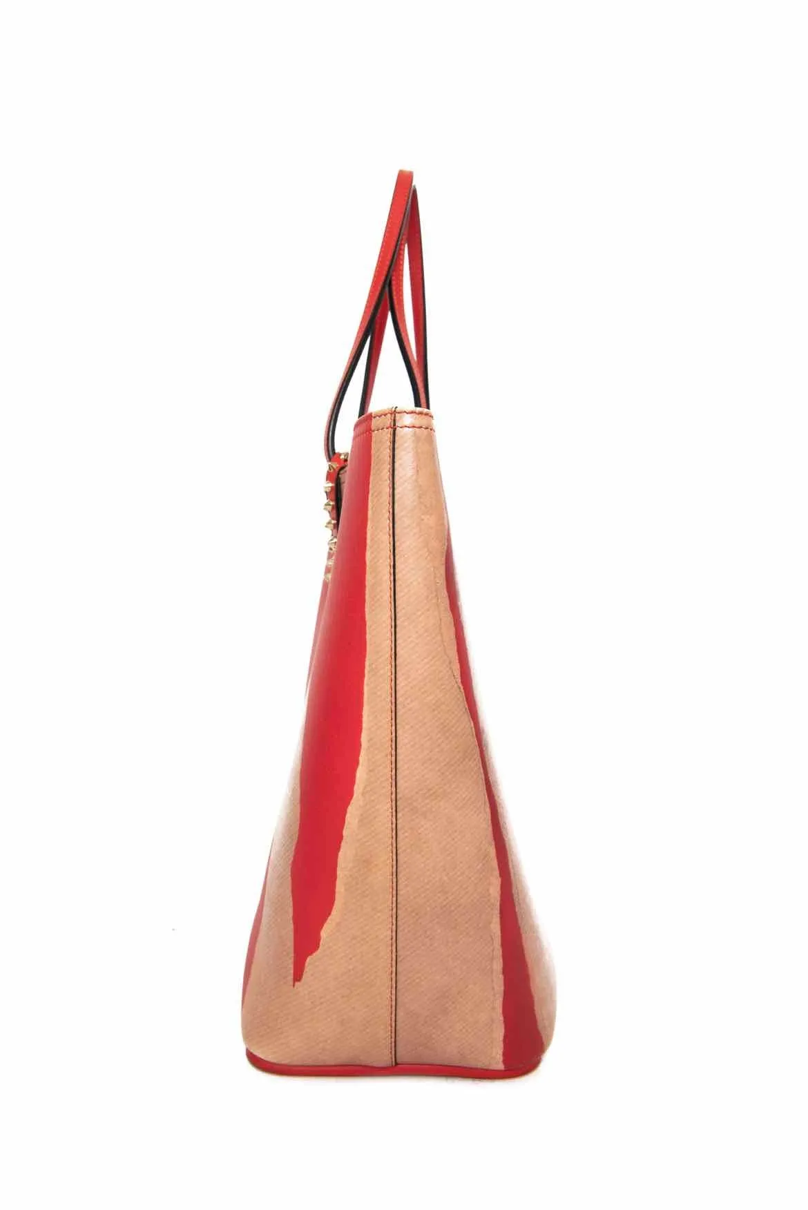 Christian Louboutin Cabata Ruby Craft Tote Bag