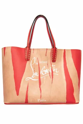 Christian Louboutin Cabata Ruby Craft Tote Bag