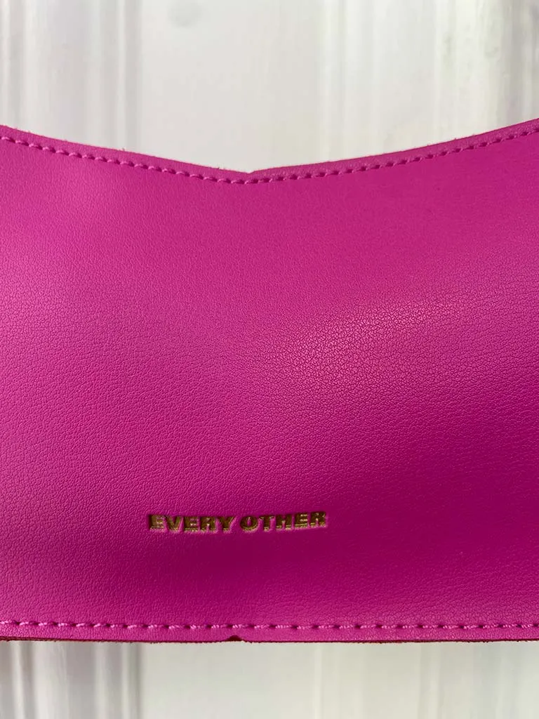 Classic Shoulder Bag - Fuchsia