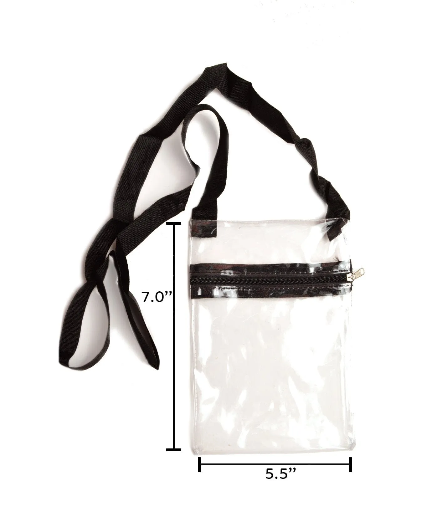 Clear Stadium Crossbody Bag