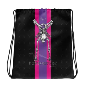 Contorture Drawstring Bag: SuperStripe Edition