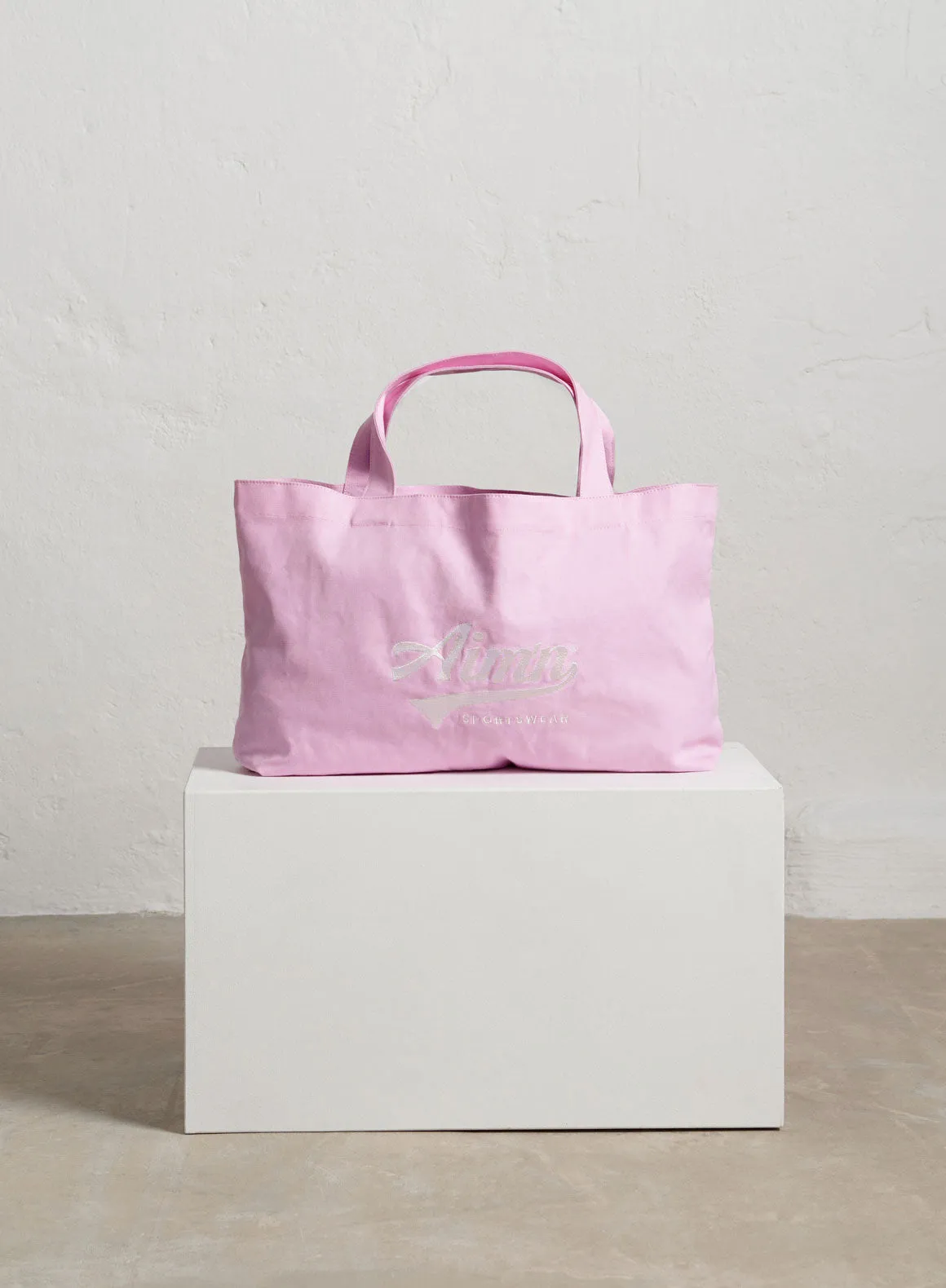 Cotton Candy Pitch Canvas Tote Bag