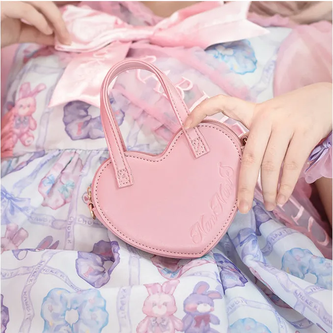 Cute Heart-shaped Purse - Kimi