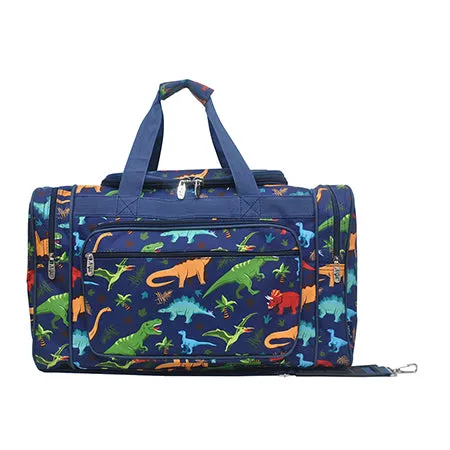 Dino World Print NGIL Canvas 20 Duffle Bag