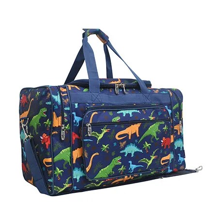 Dino World Print NGIL Canvas 20 Duffle Bag