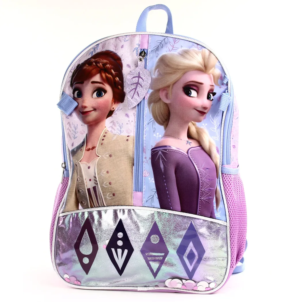 Disney Frozen 17 Inch Deluxe Backpack 4-Piece Set (non-personalized)