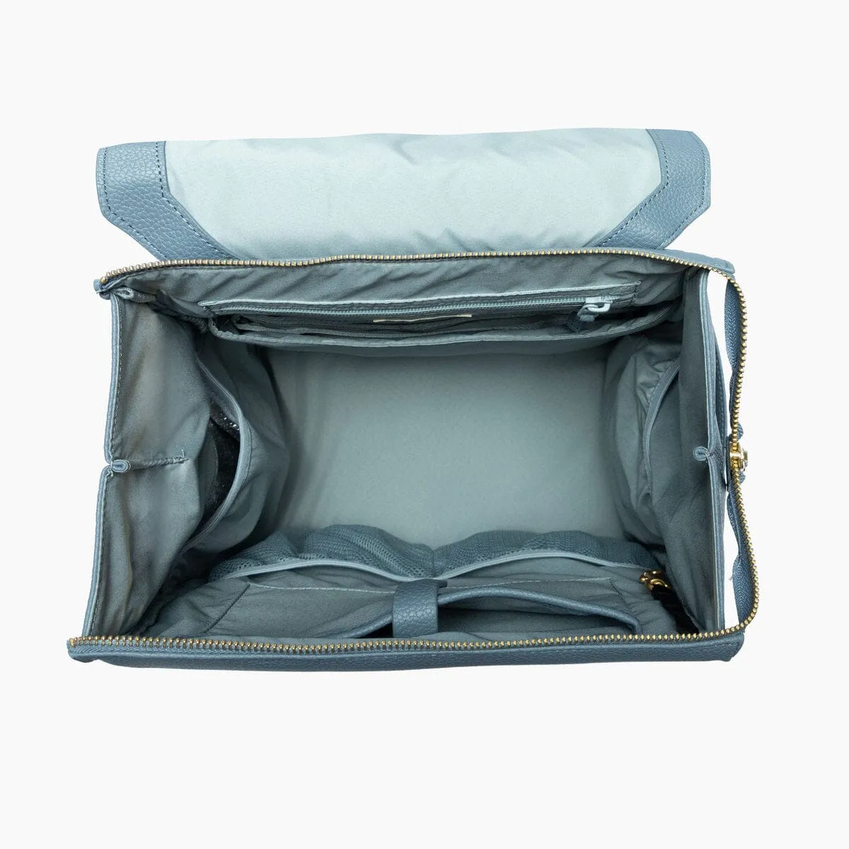 Dusty Blue Classic Diaper Bag II