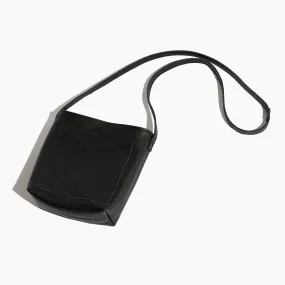 Ebony Mini Leather Tote