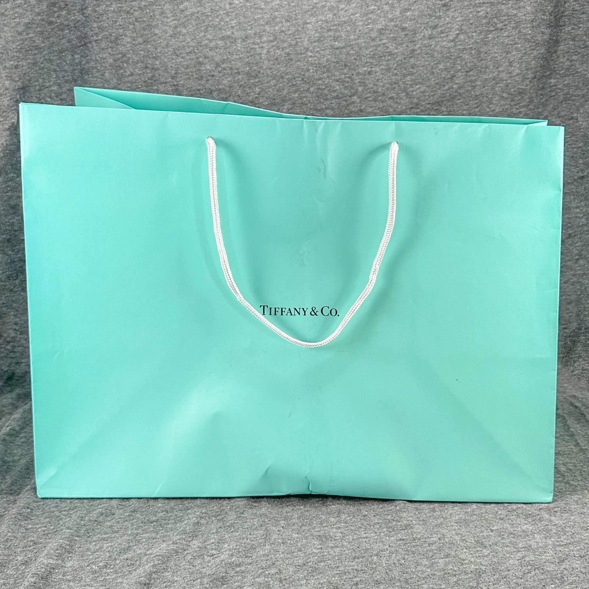 Estate Tiffany & Co. Blue Paper Bag EMPTY