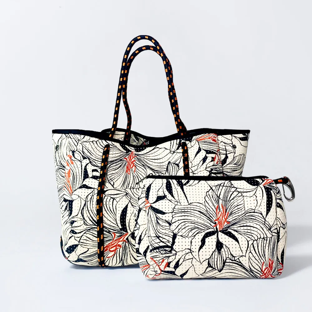 EVERYDAY TOTE HIBISCUS