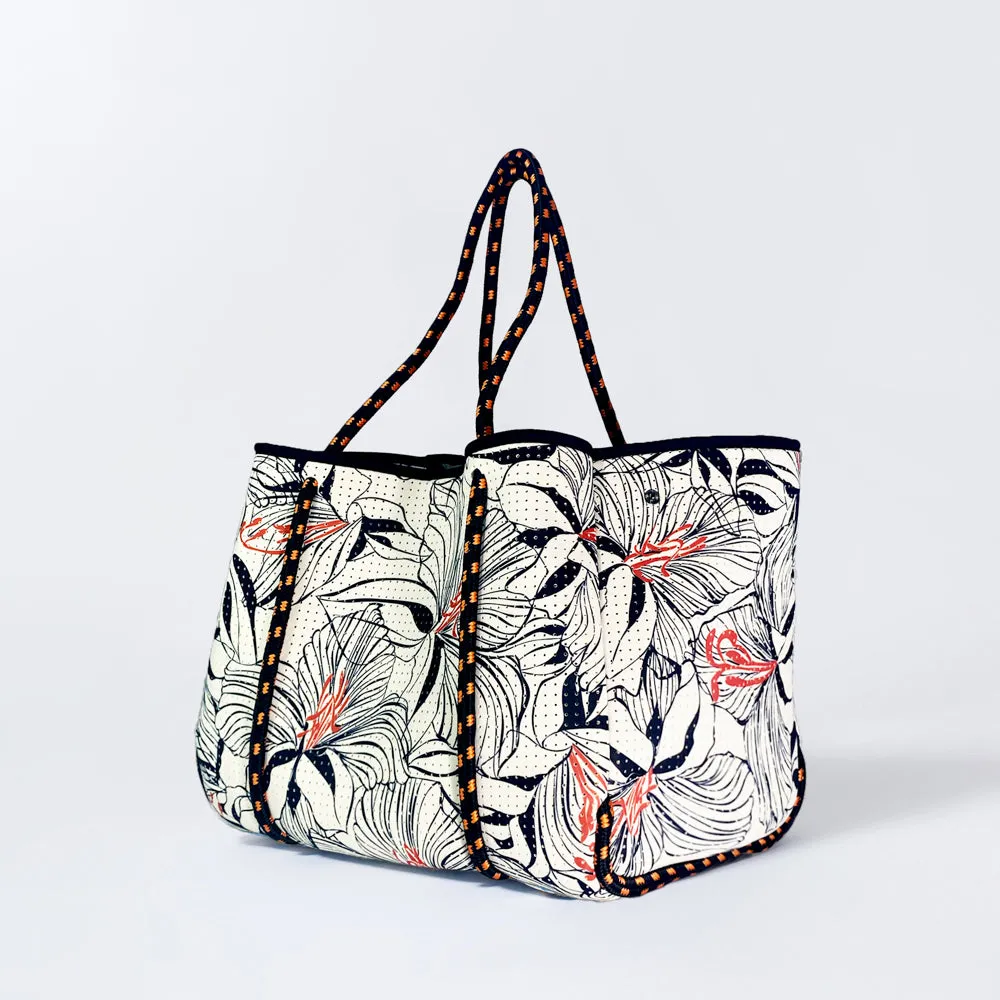 EVERYDAY TOTE HIBISCUS