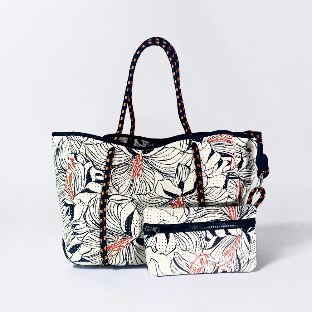 EVERYDAY TOTE HIBISCUS