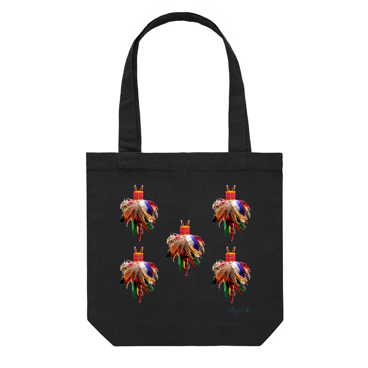 Feather Dresses Tote Bag