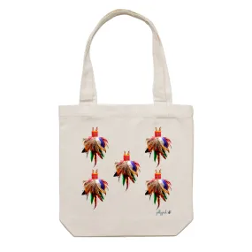 Feather Dresses Tote Bag