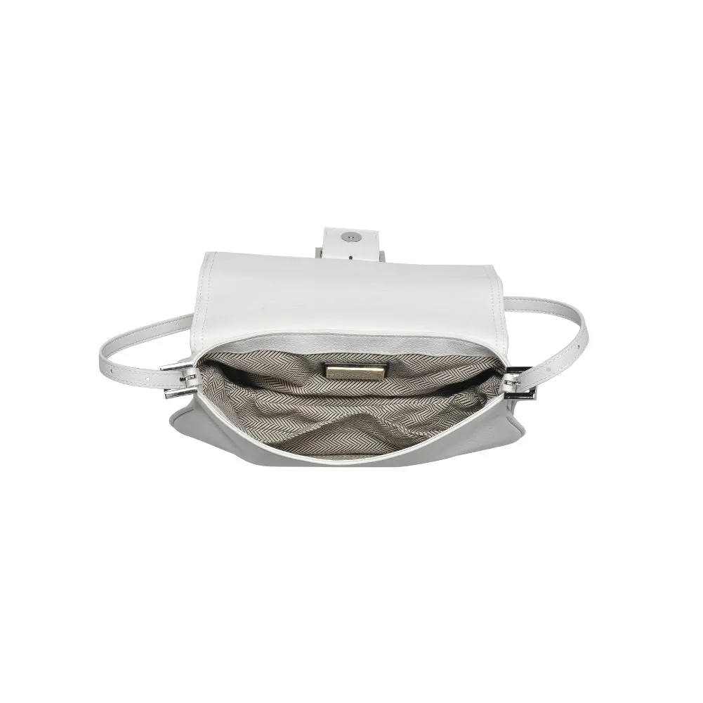 Fia Shoulder Bag-White