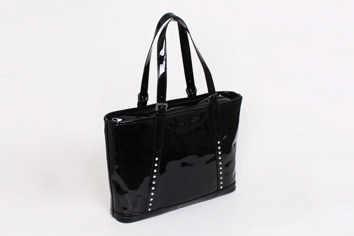 grace 7 black 15" shoulder bag