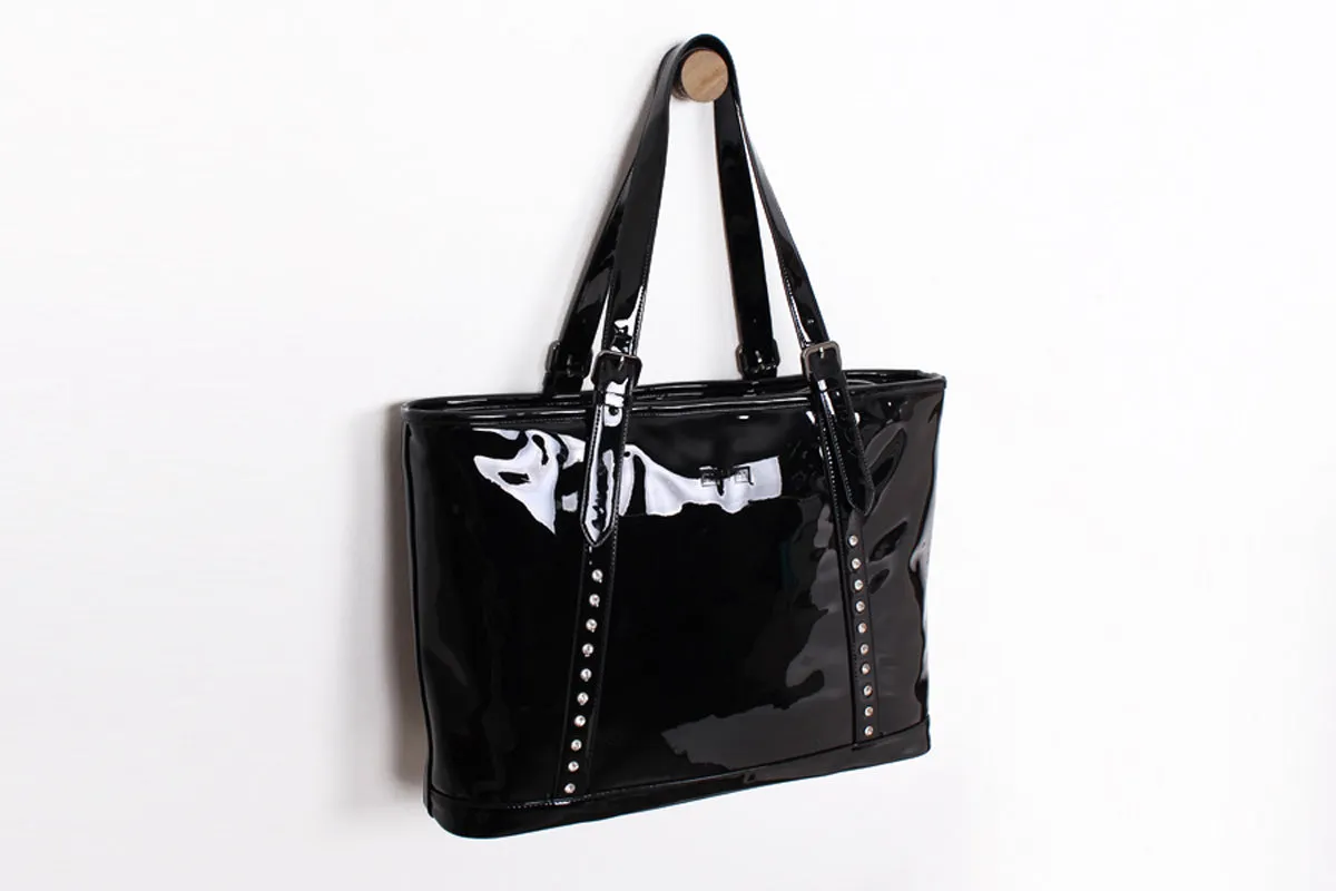 grace 7 black 15" shoulder bag