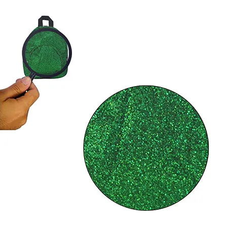 Green Glitter NGIL Mini Backpack