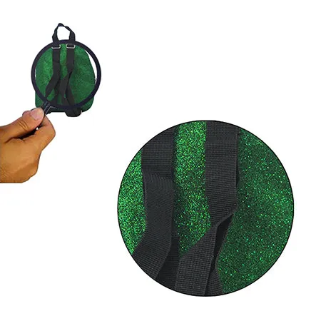 Green Glitter NGIL Mini Backpack