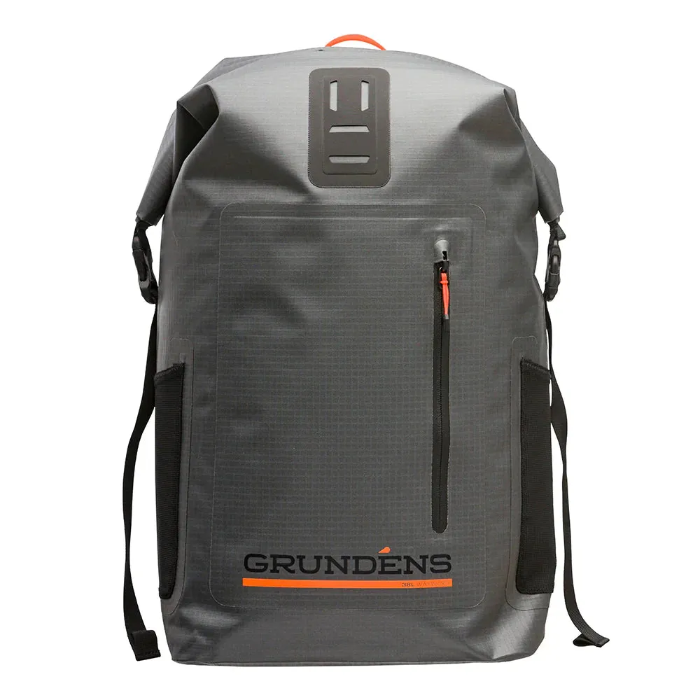 Grundens Wayward Roll Top Waterproof Backpack 38L in Deep Depths