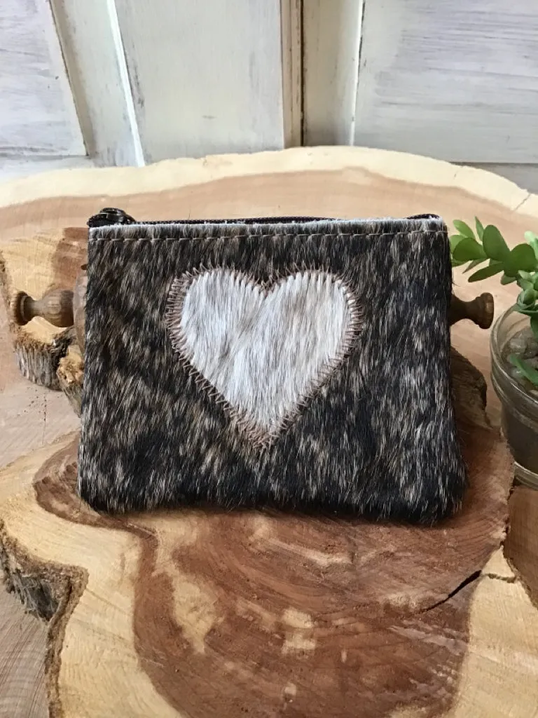 Hair On Heart Coin Wallet