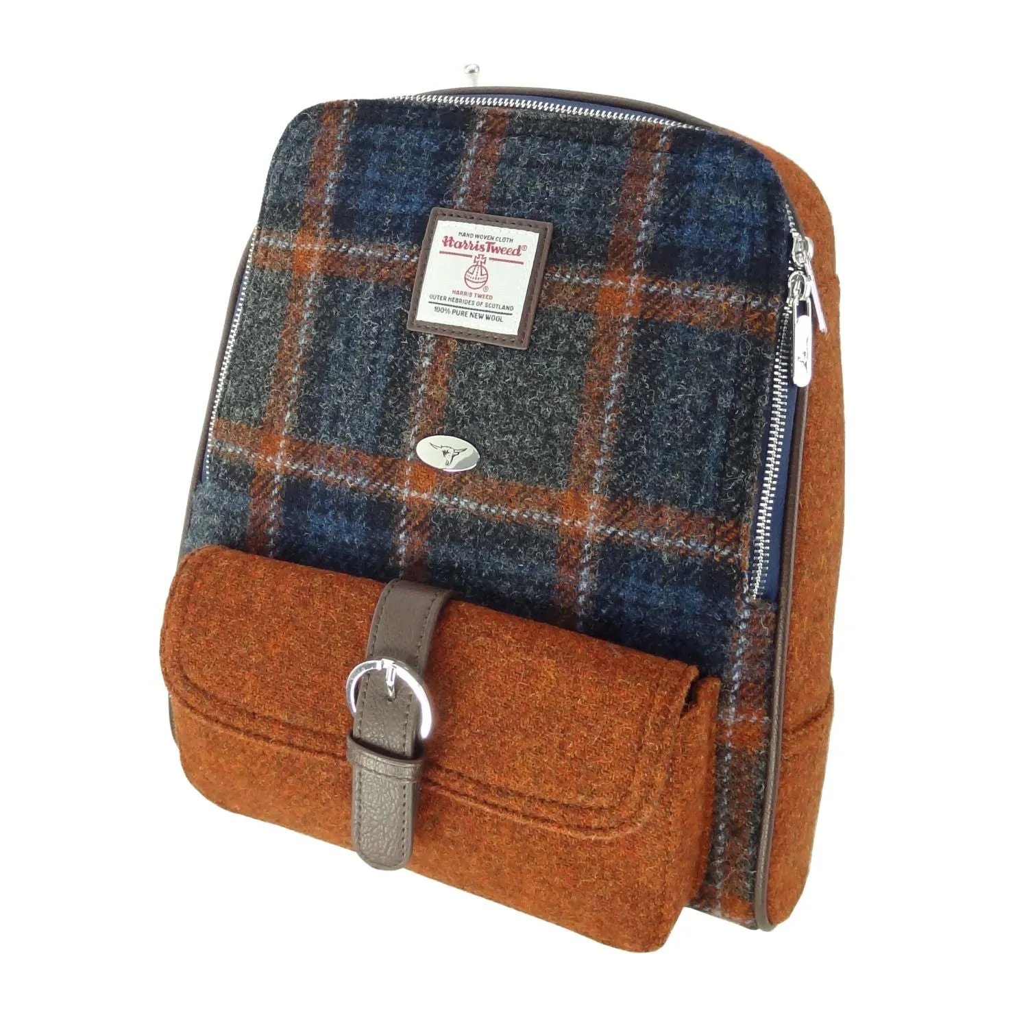 Harris Tweed 'Naver' Backpack [7 Colors]