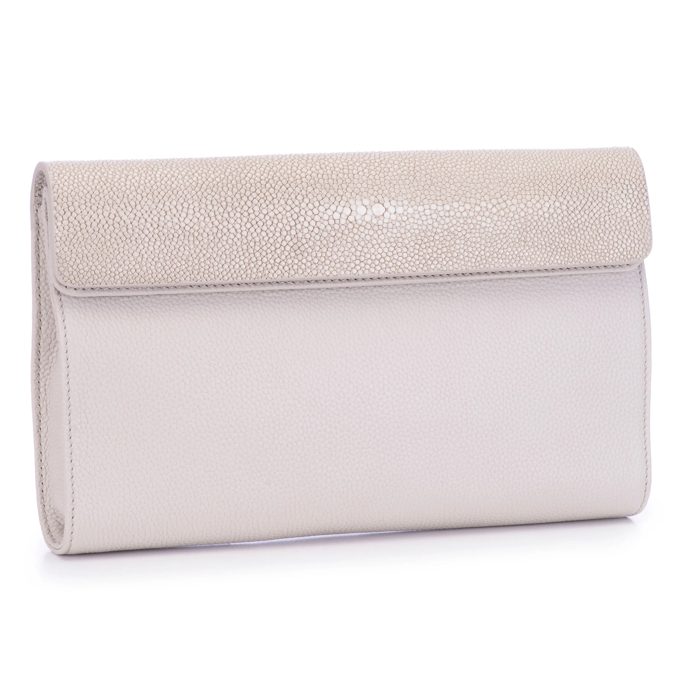 Holly Large Fold Top Clutch with Chain