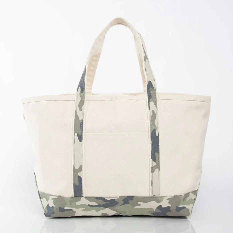 Large Boat Tote - Camo