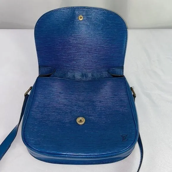 Louis VuittonBlue Epi St Cloud Bag