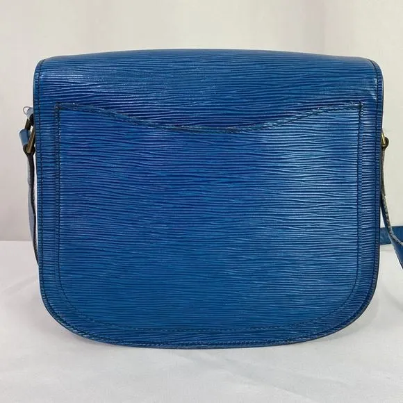 Louis VuittonBlue Epi St Cloud Bag