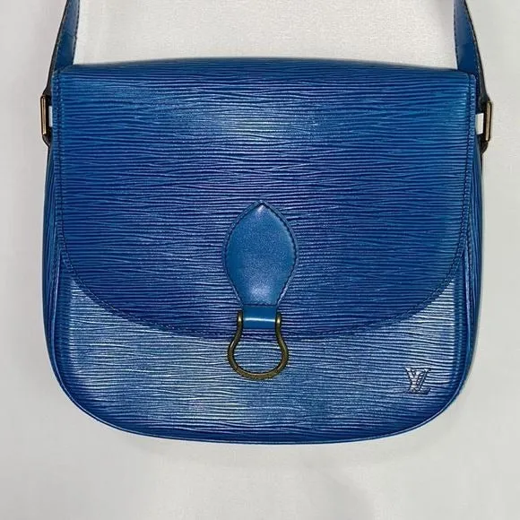 Louis VuittonBlue Epi St Cloud Bag