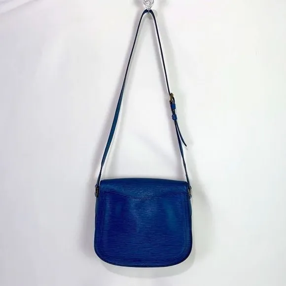 Louis VuittonBlue Epi St Cloud Bag