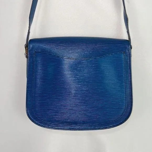 Louis VuittonBlue Epi St Cloud Bag