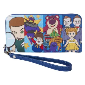 Loungefly Pixar Toy Story Villains Zip-Around Wristlet Wallet