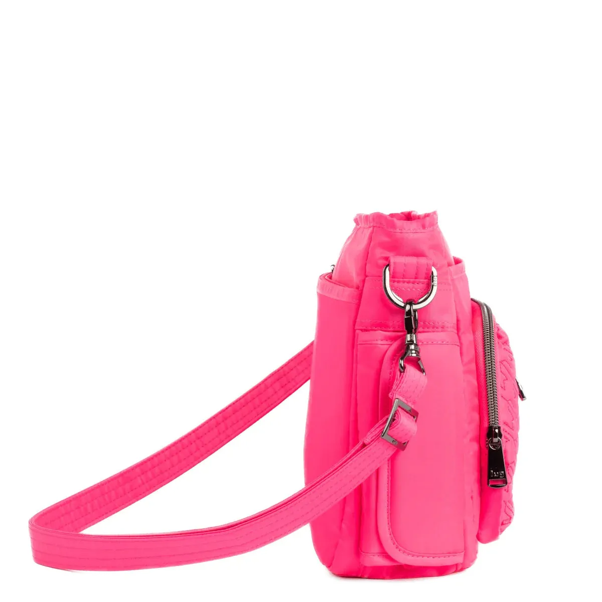 LUG Shimmy SE Crossbody Bag in Magenta