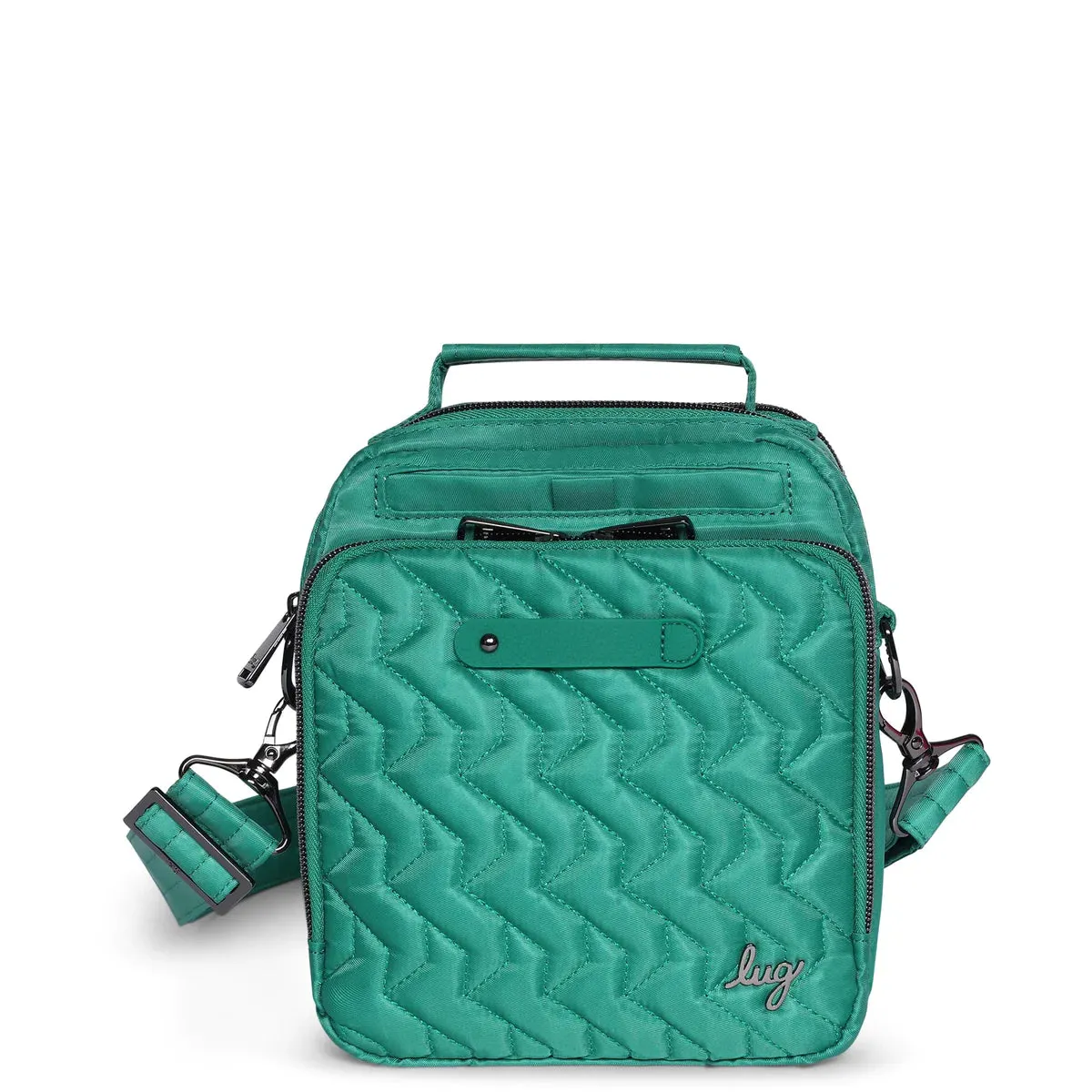 LUG Skeeter Convertible Crossbody in Kelly Green