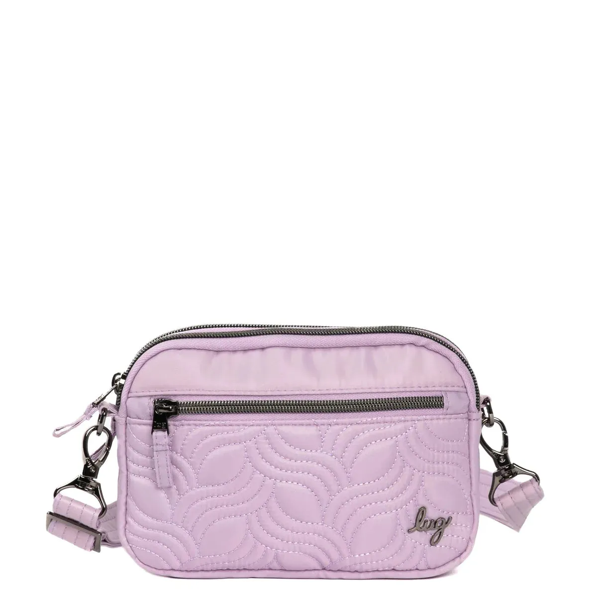 LUG Super Coupe Convertible Crossbody Bag in Sugar Plum