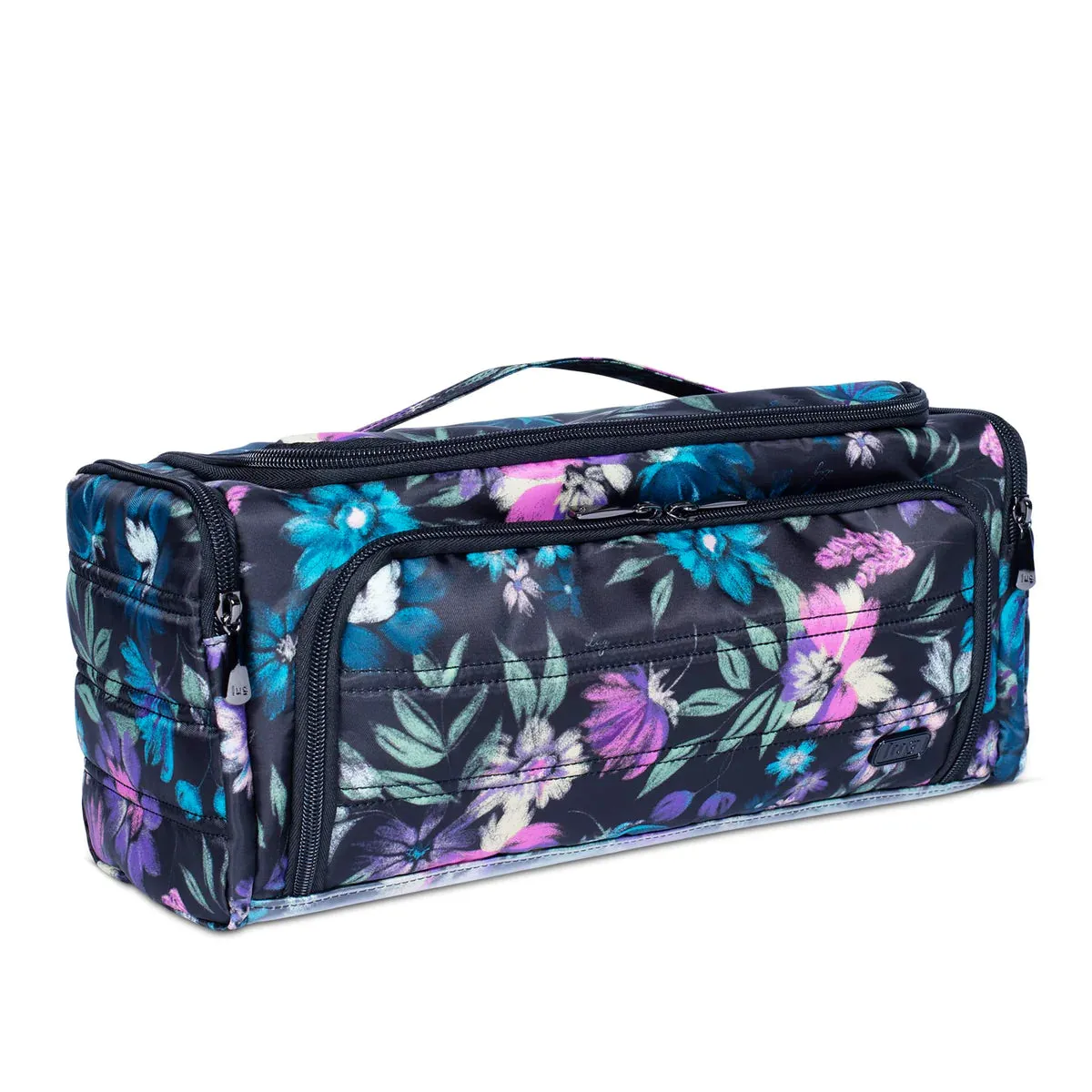 LUG Trolley XL Cosmetic Case in Bloom Black