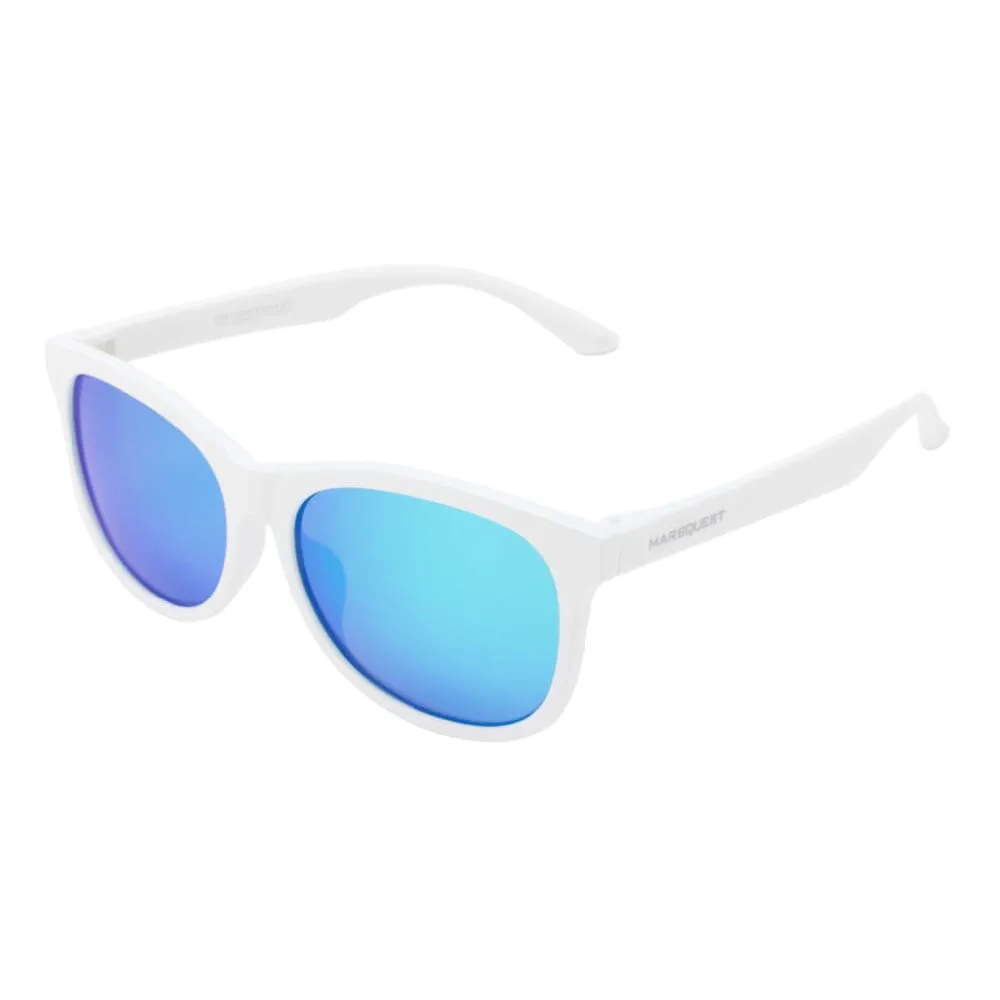 Marsquest Momentum Sunglasses - White & Blue