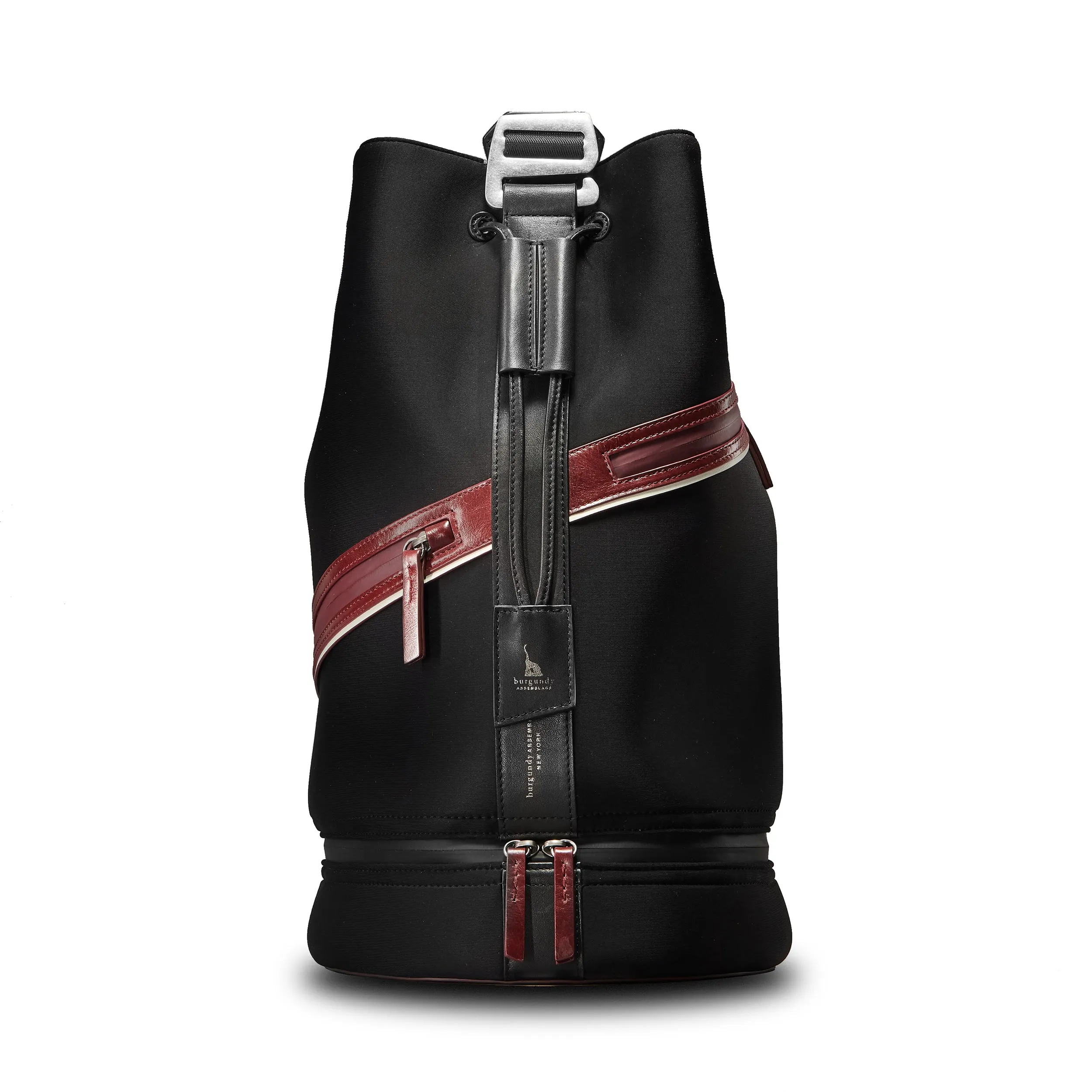 MEN'S BA X EDWONDER | EDWARD NEOPRENE & LEATHER BUCKET BAG