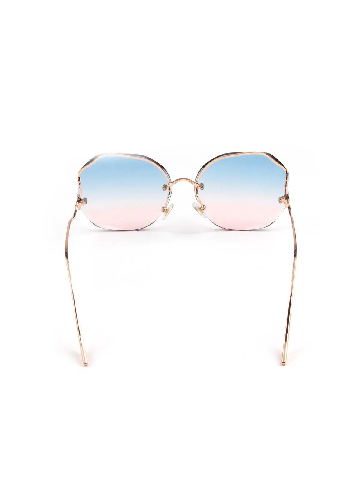 Odette Blue And Pink Tined Sunglasses For Women