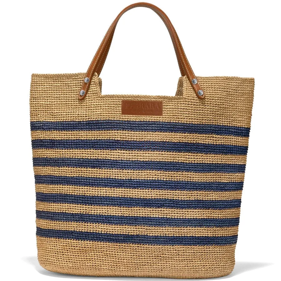 Palmier Raffia Tote